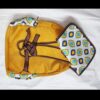 Sac à dos en cuir artificiel pour femmes avec design ethnique - Modèle Ario