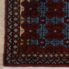 Tapis persan avec laine authentique noué à la main à Khorasan géométrique