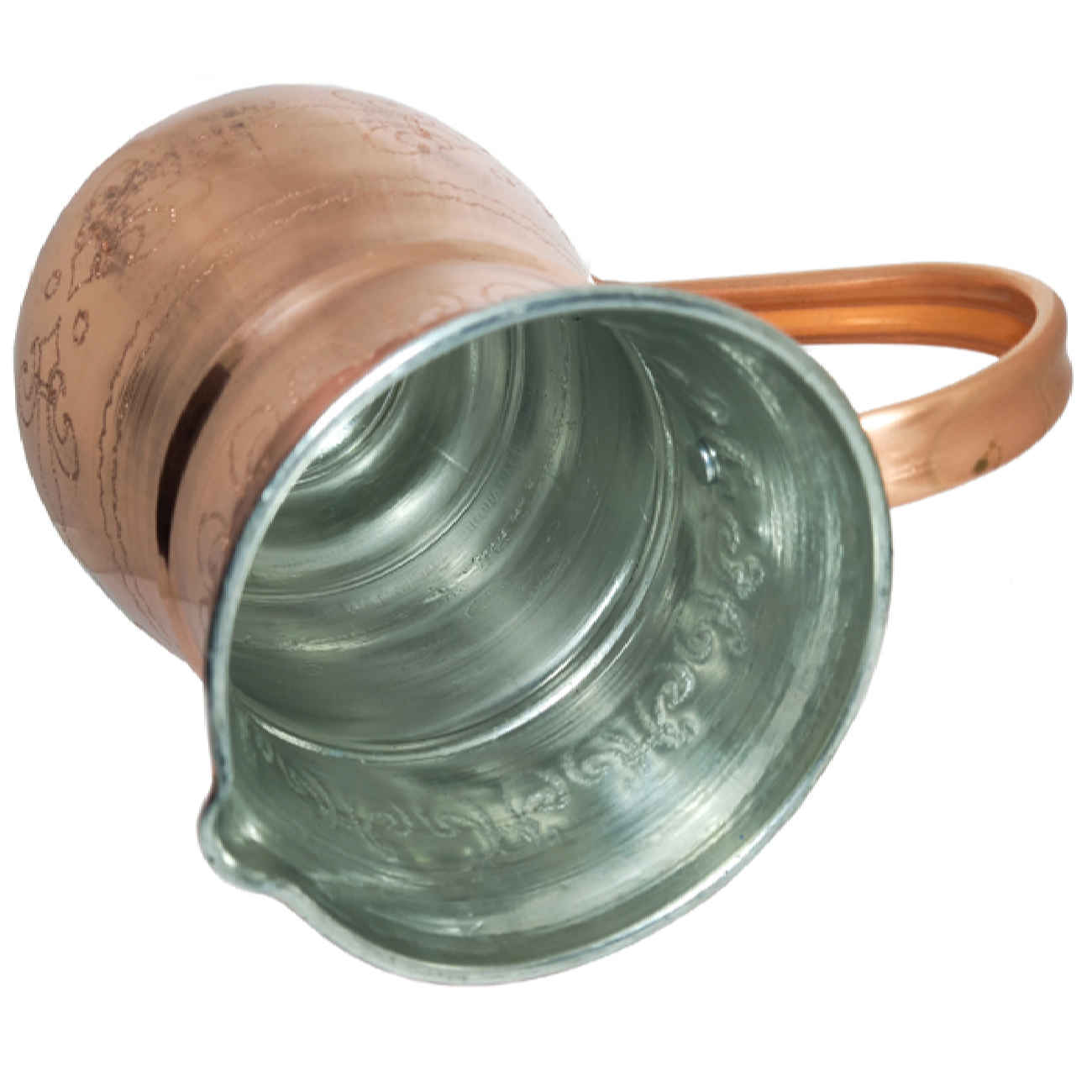 Carafe en cuivre perse martelé Nozar