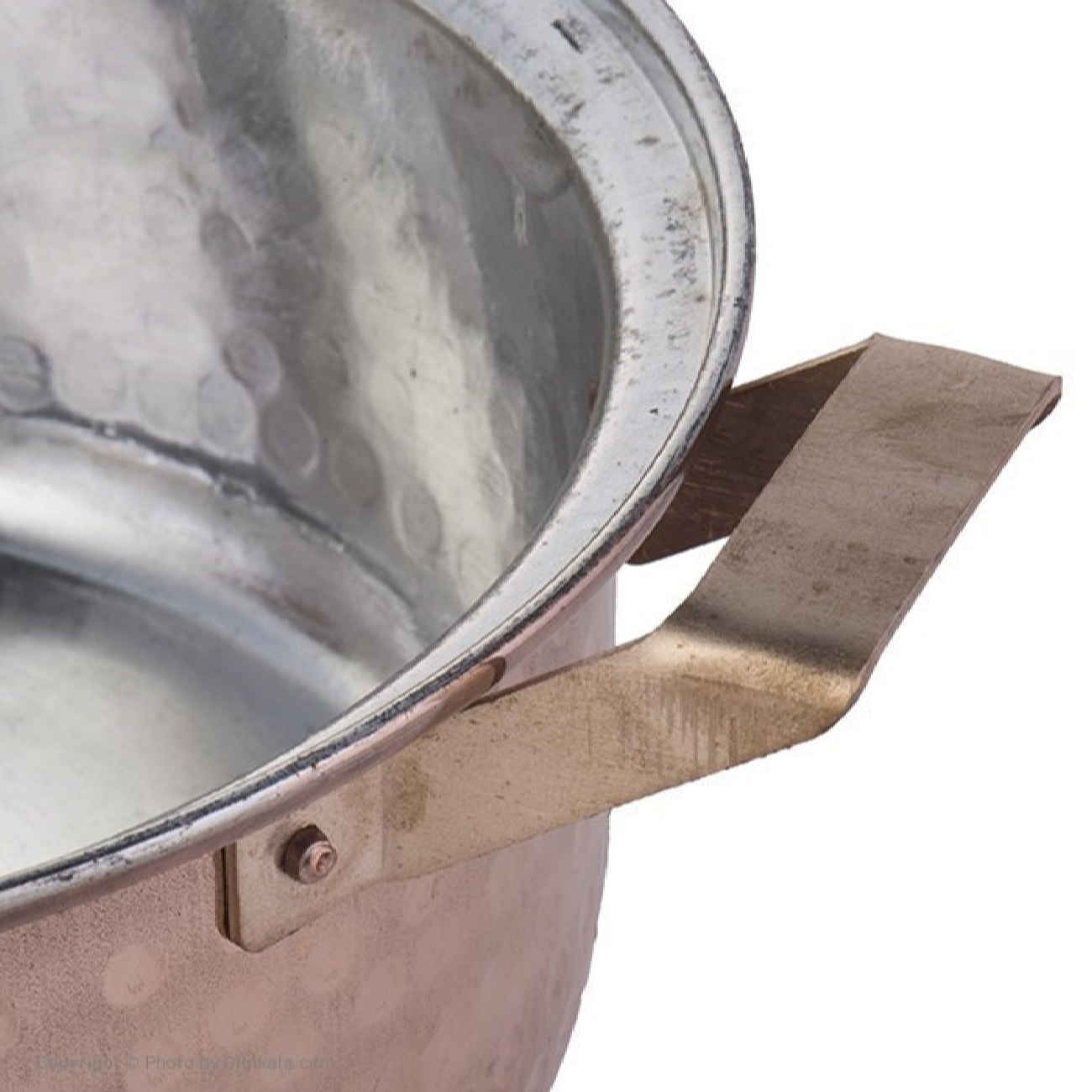 Marmite persane en cuivre – Style de cuisson traditionnel martelé Linda