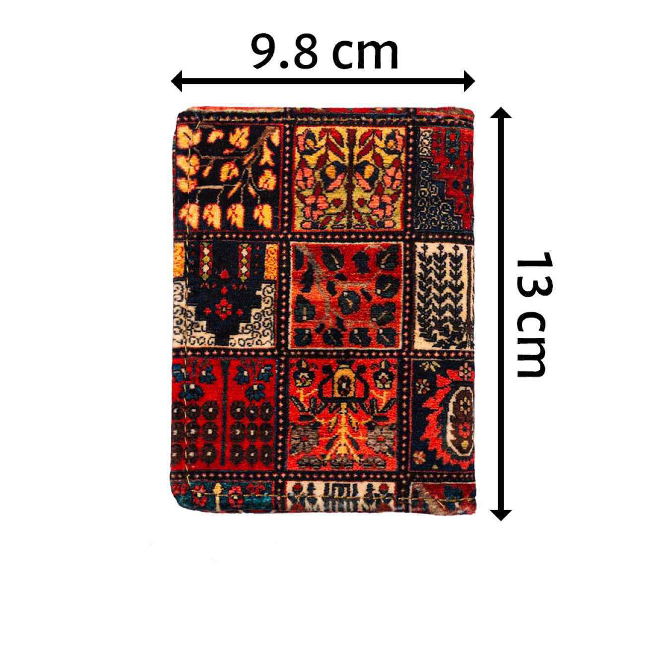Carnet Persan avec Design de Tapis Traditionnel, Carnet Élégant
