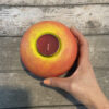 Bougeoir en poterie persane fait main avec design de pomme