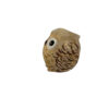 Bougeoir en poterie persane fait main avec design de hibou