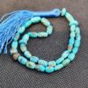 Chapelet turquoise de Neyshabur – 33 perles de prière artisanales