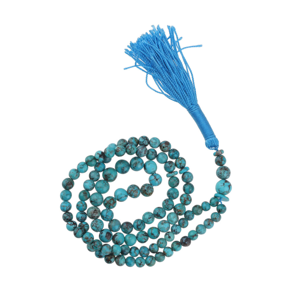 Chapelet turquoise de Neyshabur – 101 perles de prière artisanales