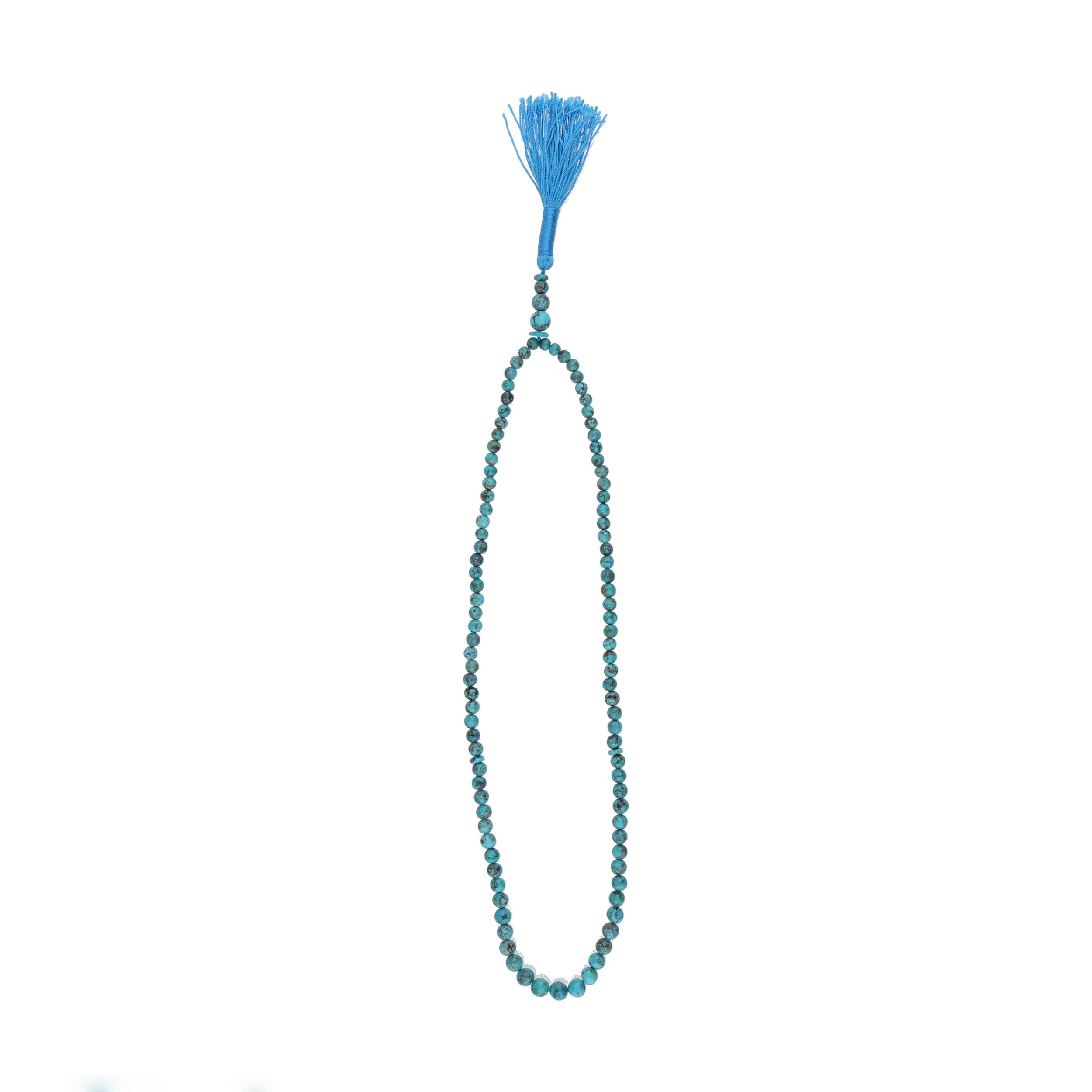 Chapelet turquoise de Neyshabur – 101 perles de prière artisanales
