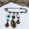 Broche de Sécurité pour Femmes – Modèle Coquillage pour Style Élégant