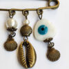 Broche de Sécurité pour Femmes – Modèle Coquillage pour Style Élégant