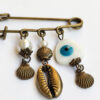 Broche de Sécurité pour Femmes – Modèle Coquillage pour Style Élégant