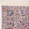 Tapis persan avec laine noué à la main authentique à Birjand Lachak Toranj
