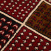Tapis persan en laine original noué à la main à Khorasan à carreaux