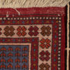 Tapis persan en laine original noué à la main à Khorasan à carreaux