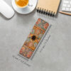 Marque-page en bois artistique inspiré du style persan – Design traditionnel