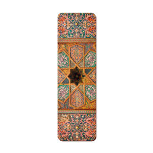 Marque-page en bois artistique inspiré du style persan – Design traditionnel