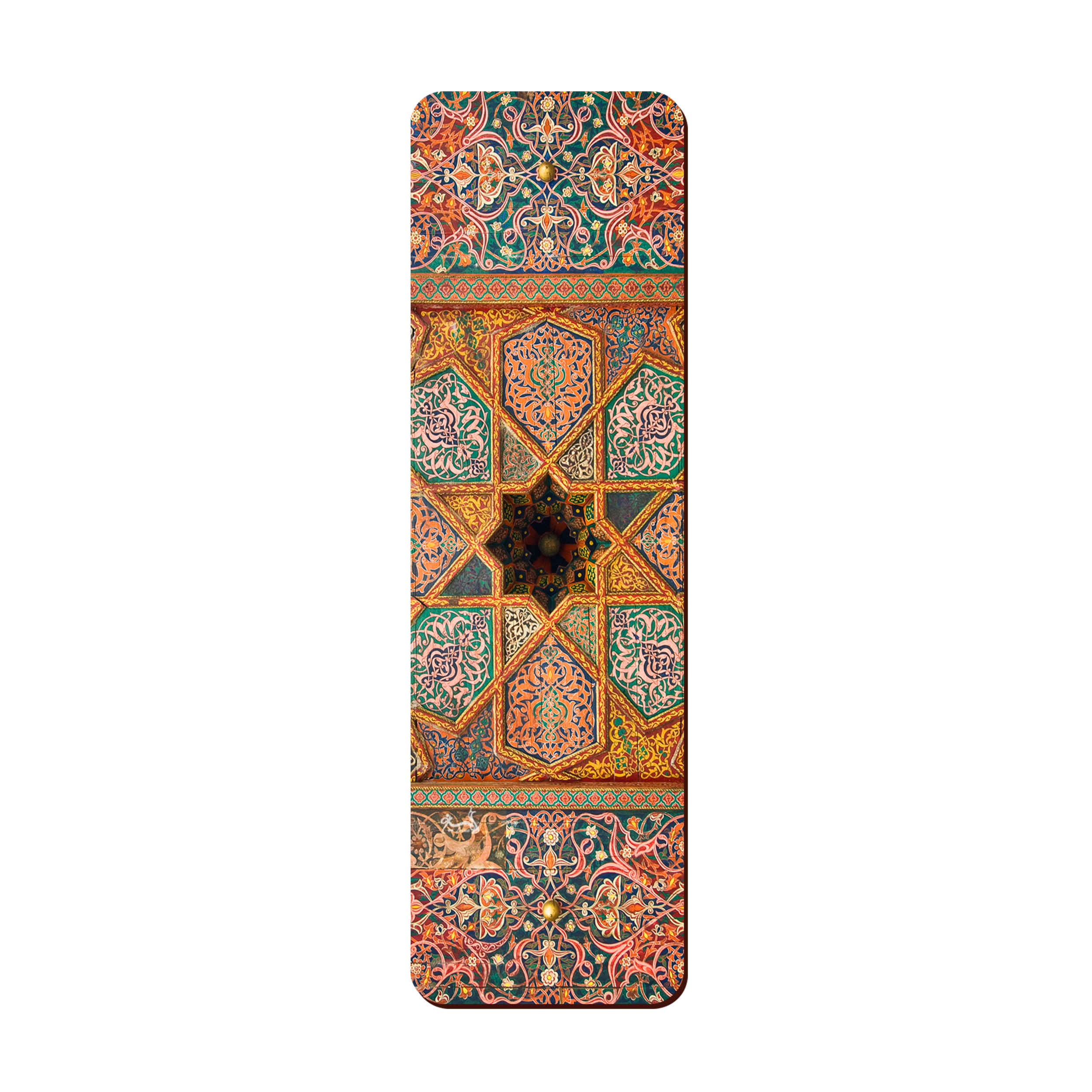 Marque-page en bois artistique inspiré du style persan – Design traditionnel