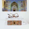 Marque-page en bois artistique inspiré du style persan – Design traditionnel