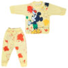 Ensemble T-shirt et pantalon pour bébé avec design Mickey Mouse
