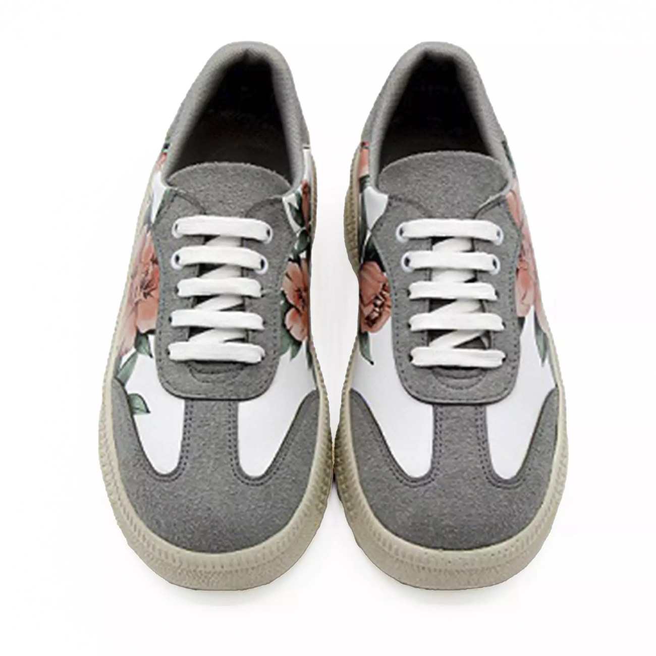 Sneakers avec Imprimé Graffiti – Chaussures Décontractées Chic pour Femmes Modèle Rose