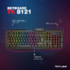 Clavier gaming Tesco avec touches persanes TK 8121