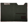 Porte-bloc traditionnel en tissu motif carrelage avec poche