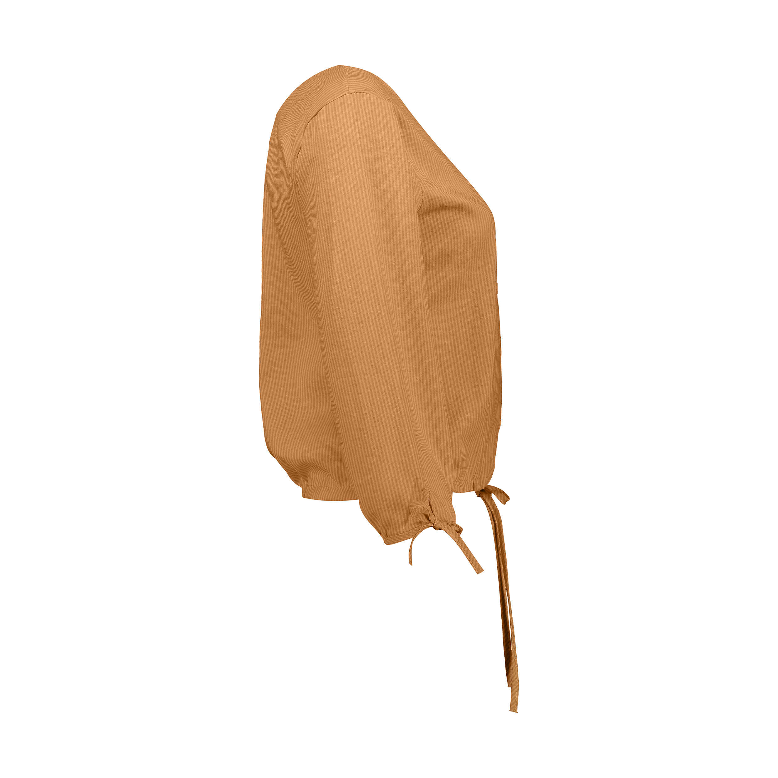 Blouse à manches trois-quarts pour femmes en Goldenrod