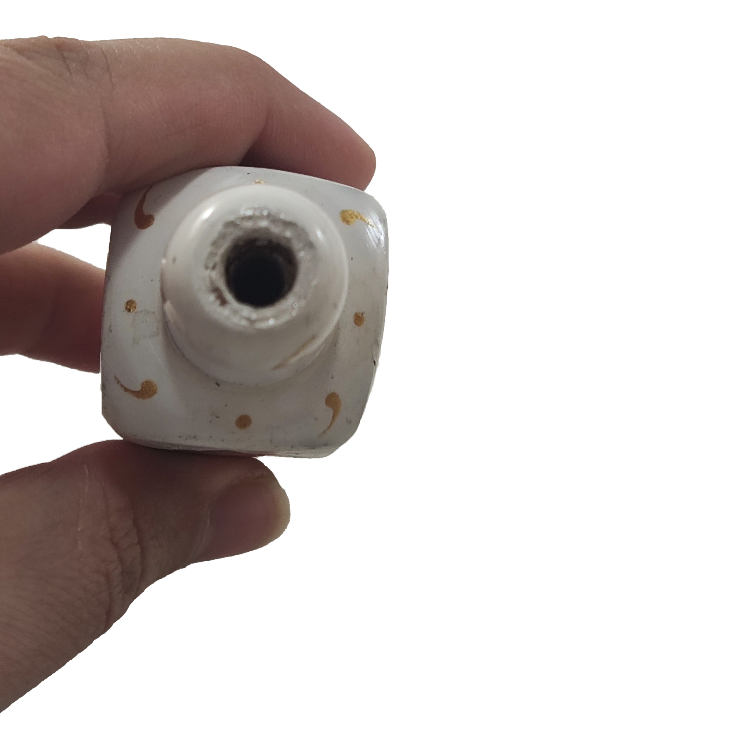 Contenant Persan Surma Dani en Bois pour Garder le Kohl Design Floral (x2)