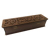 Boîte organisatrice en bois pour sachets de thé Design Marron classique