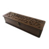 Boîte organisatrice en bois pour sachets de thé Design Marron classique