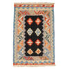Tapis en laine Kilim persan tissé à la main en Fars design Qashqai