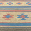 Tapis en laine Kilim persan tissé à la main en Shiraz modèle Navajo