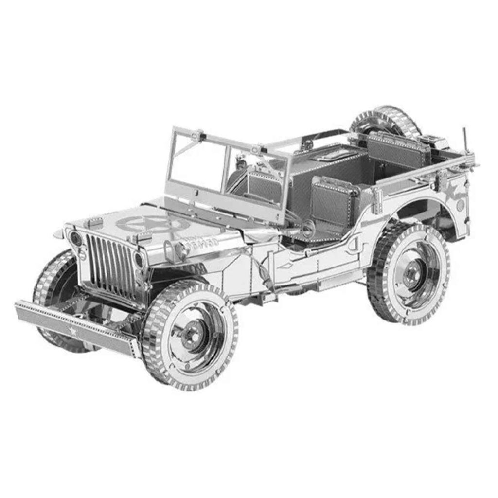 Puzzle Métal 3D – Modèle de voiture Jeep
