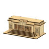 Puzzle en Bois 3D – Modèle du Temple du Feu Perse