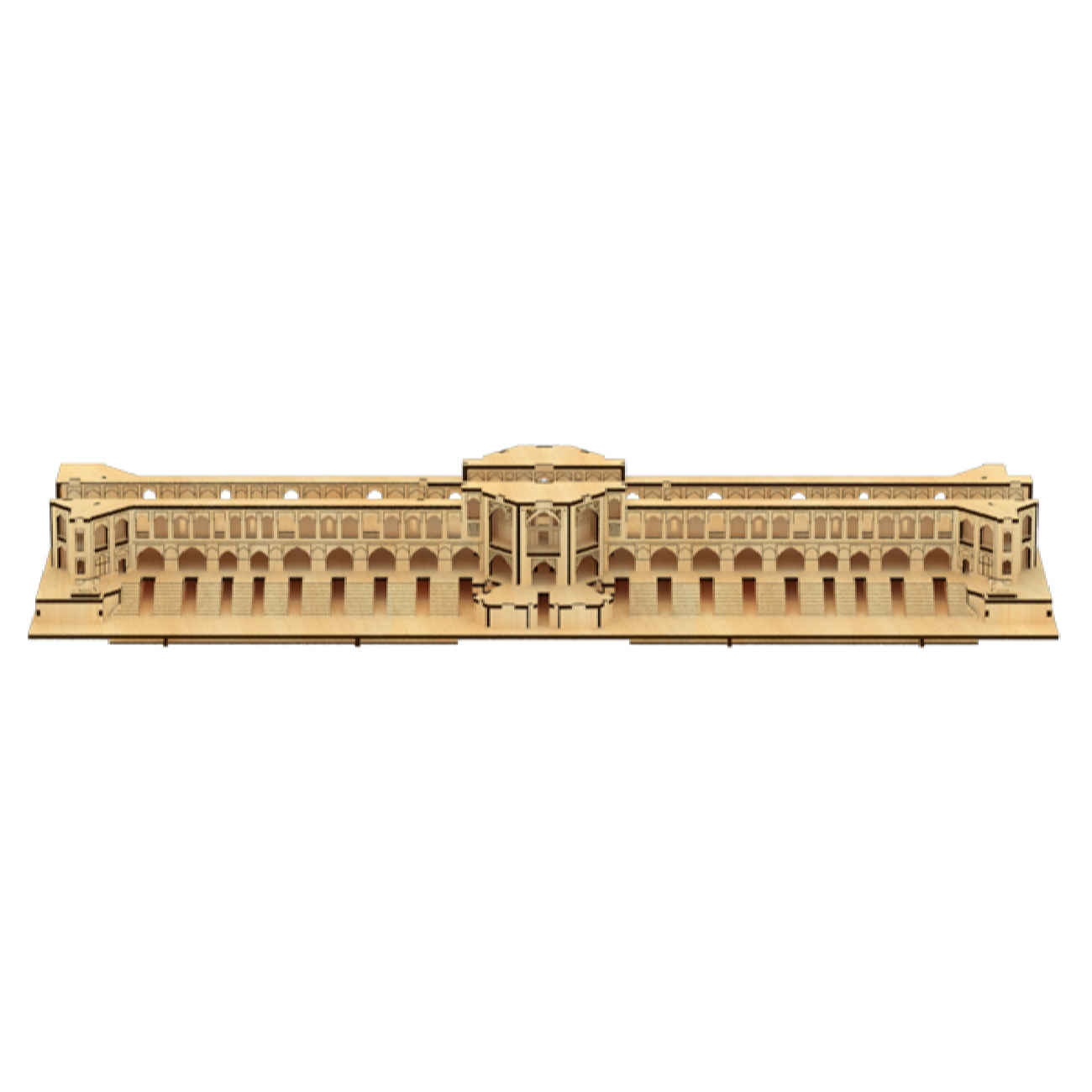 Puzzle en Bois 3D – Modèle du Pont Khaju Perse