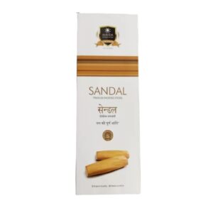 Alaukik Handmade Sandalwood Incense Sticks – 50 Sticks (Pack of 2)