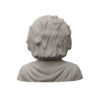 Statue de buste d'Albert Einstein - Pièce d'art scientifique célèbre