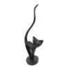 Ensemble de 3 figurines décoratives de chats - Sculptures de chatons joueurs