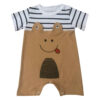 Ensemble body pour bébé et chapeau modèle Sourire