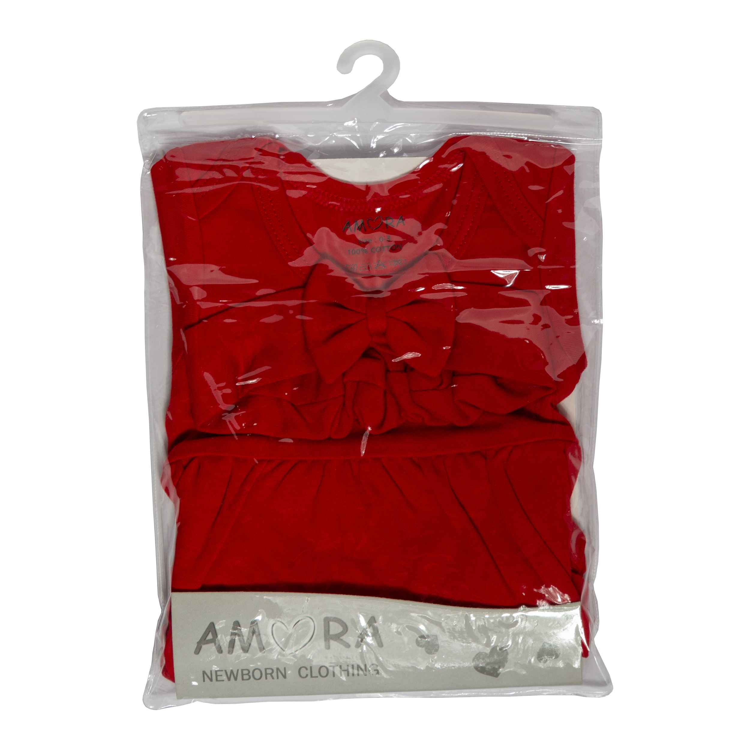 Ensemble body à manches courtes et bandeau pour bébé fille