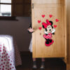 Autocollants muraux en bois pour bébé – Modèle Minnie Mouse