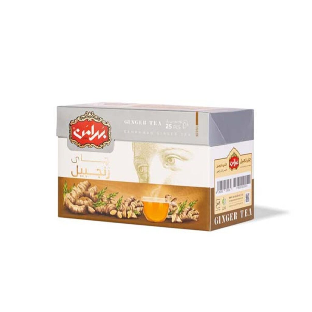 Thé Noir Arômatisé au Gingembre Bahraman (Paquet de 25 x5)