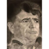 Dessin original au stylo noir – Mohammad Reza Shajarian