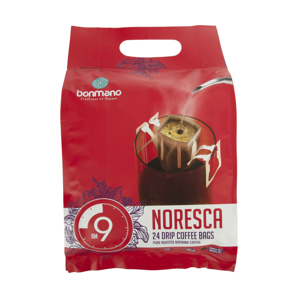 Café Instantané Bonmano Noresca Café Pur Torréfié Pack de 24