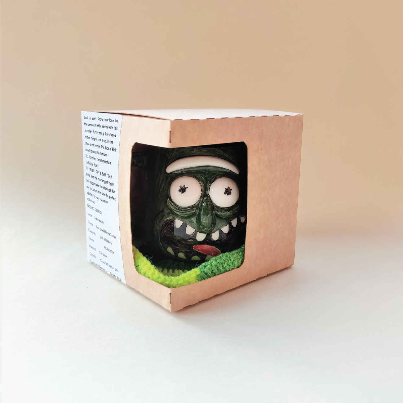 Mug à café en céramique fantaisie – Design Rick et Morty