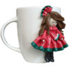 Tasse en céramique artisanale - Thème Yalda
