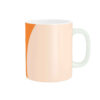 Keramik-Kaffeebecher in Orange