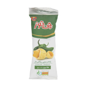 Cacahuètes enrobées au goût de jalapeño – 40 g (x10)