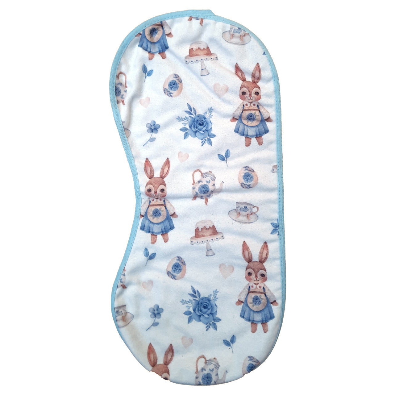 Bavoirs Bébé Mignons pour les Repas – Motif Lapin – Lot de 3