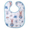 Bavoirs Bébé Mignons pour les Repas - Motif Lapin - Lot de 3