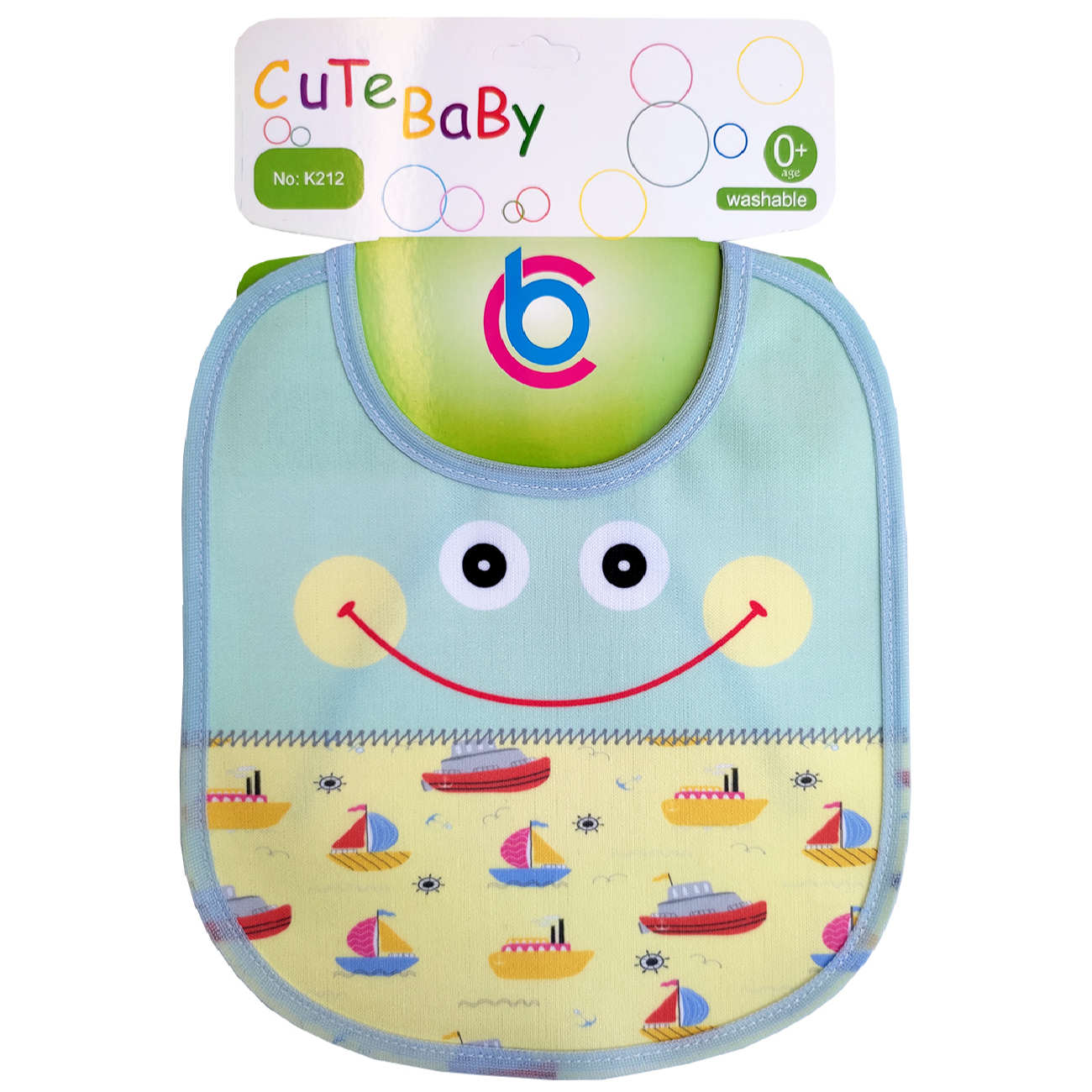 Bavoirs Bébé Mignons pour les Repas avec Sangles – Lot de 4