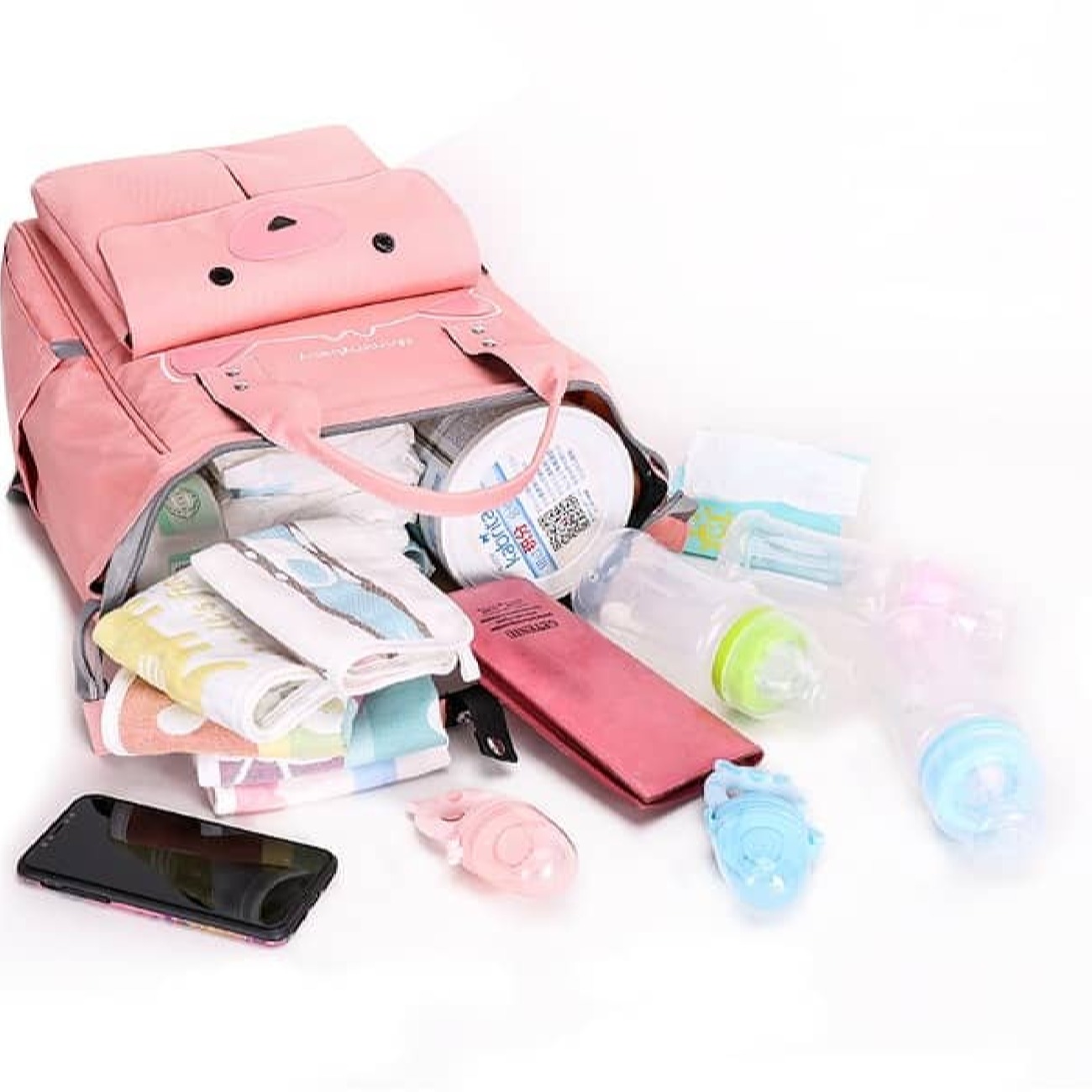 Sac à dos raffiné pour les jeunes parents – idéal pour les couches et les essentiels de bébé